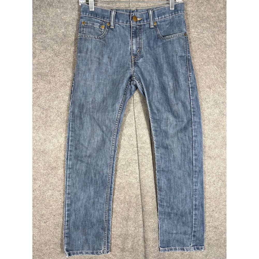 Levis 511 Skinny Mens Jeans 27x27 Medium Blue Wash Denim Pants